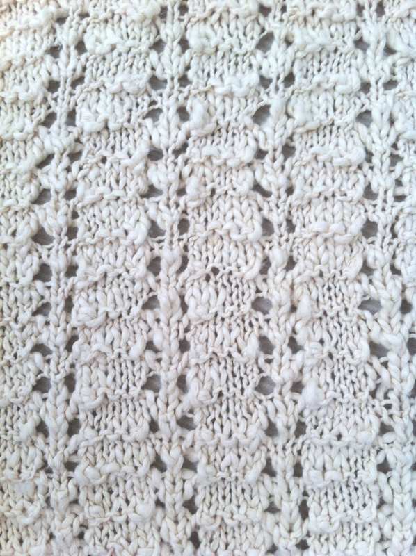Lace Row Stitch Pattern