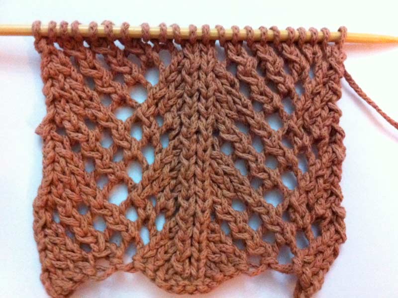 TRIANGLE LACE pattern
